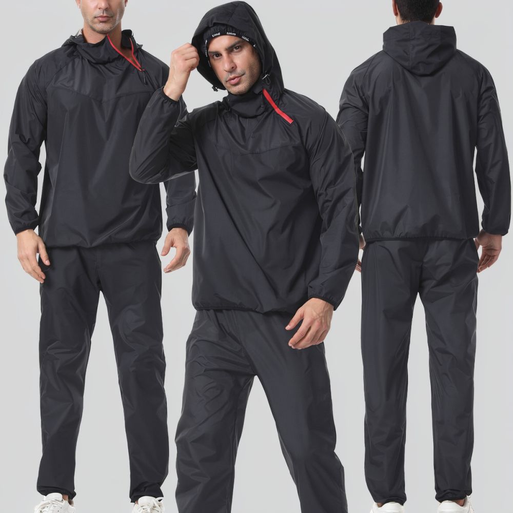 Tuta da Sauna per Uomo, Taglie - Running Gear Plus Size recensione e prezzo